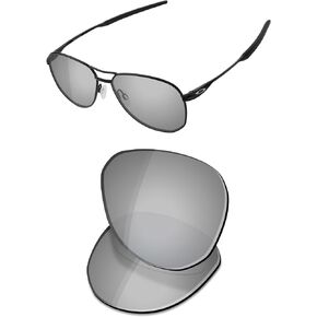 عدسات OSharp بديلة للنظارات الشمسية Oakley Contrail OO4147-57mm - مستقطبة عالية الدقة، عاكسة، حماية من الأشعة فوق البنفسجية، مناسبة تمامًا in Kuwait