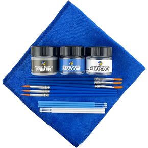 American Touch Up Paint Compatible with Toyota | 8V5 Shoreline Blue Pearl | Paint (Primer/Basecoat/Clearcoat) in Kuwait