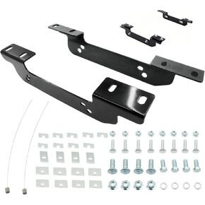 16411 5th Wheel Installation Brackets Compatible with Chevrolet Silverado & GMC Sierra 2500HD 3500HD 2500 3500 HD Excluding Cab & Chassis 2011-2019 Fifth Wheel Trailer Hitch Mounting Brakcet Kit in Kuwait