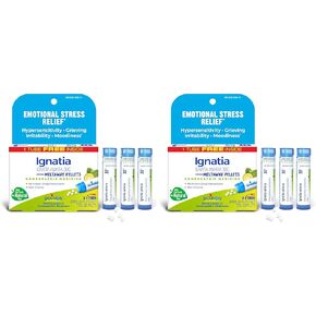 Boiron Ignatia Amara 30C Homeopathic Medicine for Relief from Emotional Stress, Hypersensitivity, Irritability, and Moodiness - 80 Count (Pack of 3) in Saudi Arabia