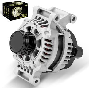 Oktiger Upgraded Alternator for Chevy Spark 2016 2017 2018 2019 2020 2021 2022 Activ Ls Lt 1.4L, for Chevrolet Spark 2016-2022, L4 12V 80A Clockwise 5-Groove Pulley, OE 42527306 in Kuwait