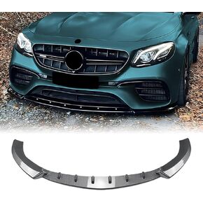 Car Front Bumper Lower Spoiler Lip Kit for Mercedes Benz W213 E63 AMG 2016-2020 Only in Kuwait