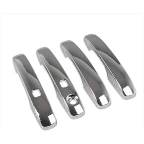 for Ford Ranger 2024 2025 Door Handle Cover Trims Chrome (with Keyless Entry System) in Kuwait