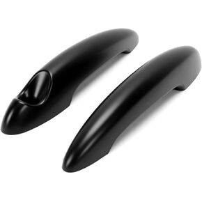 Pair Door Handle Covers Matte Black Compatible with MINI Cooper S R50 R52 R53 R55 R56 2001-2016 in Kuwait