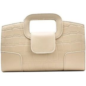 Fashion Women Handbags Crocodile Pattern Shoulder Crossbody Bag Chains Purses Bags For Women(Coffee) in Kuwait