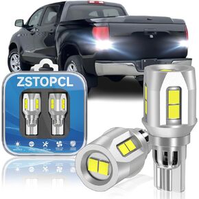 921 LED Reverse Light Bulbs Fit for Toyota Tundra 2000-2013, Upgraded 500% Brightness, Super Bright 912 T15 LED Backup Lights Replacement, 6000K Cool White, Pack of 2 in Kuwait