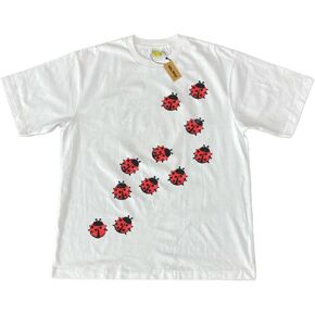 Whimsy Twee Clothes for Women Oversize Graphic Ladybug Tee Y2k Fashion Whimsical Clothes Streetwear in Kuwait