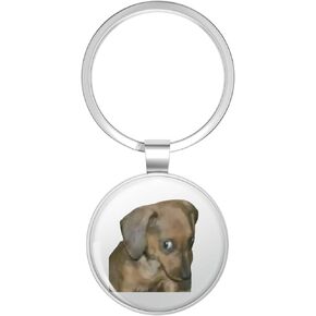 dog side eye Stainless Steel Keychain with Ring in Kuwait