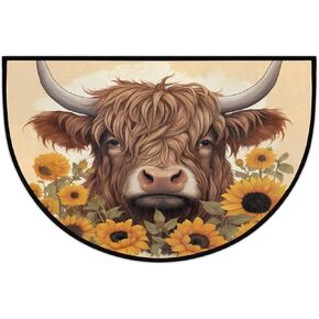 سجادة باب نصف دائرية على شكل زهرة الدجاج الديك، سجادة منطقة شبه دائرة، سجاد نصف قمر، سجادة الموقد للحمام، المطبخ، الفناء، غرفة الغسيل in Kuwait