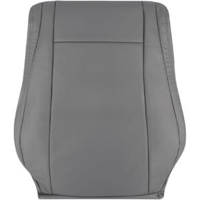 US Auto Seat Cover 2007-2013 fits Toyota Tundra Genuine Leather Front Replacement Seat Covers Gray (Placement on Vehicle:Passenger Bottom;) in Kuwait