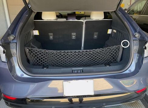 Trunk Organizer Cargo Net for Mustang Mach-E 2021-2026 – Envelope Style Cargo Net for SUV – Premium Mesh Elastic Car Trunk Organizer Vehicle Carrier Storage – Compatible with Mach-E in Kuwait