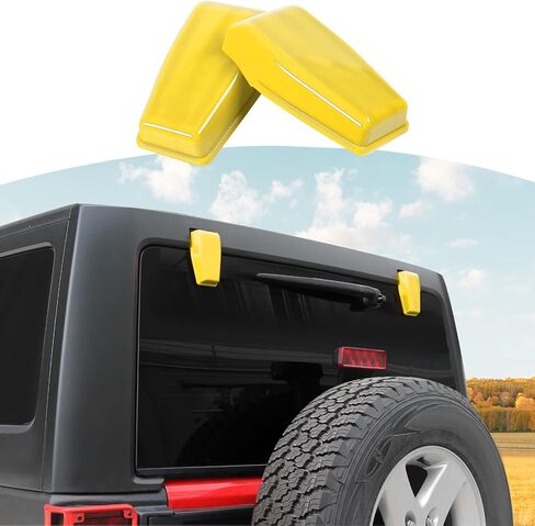 RT-TCZ for Jeep JK Rear Window Hinge Trim Cover Fit for Jeep Wrangler JK JKU 2007-2017 Pink Exterior Accessories 2pcs in Saudi Arabia