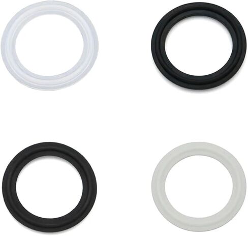 Clamp Ferrule Gasket 5 10Pcs Grade Seal Washer For Homebrew Silicon(Silicon,38mm-50.5mm) in Saudi Arabia