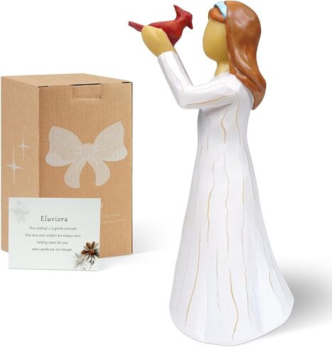 Sympathy Gifts for Loss of Loved One: 5.5" Cardinal Gifts for Women - Sympathy Gift for Loss of Mother Baby - Hand-Painted Bereavement Memorial Gifts for Lover and Friend in Saudi Arabia
