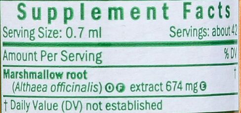 Herb Pharm Certified Organic Marshmallow Liquid Extract - 1 Ounce in Kuwait