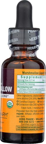 Herb Pharm Certified Organic Marshmallow Liquid Extract - 1 Ounce in Kuwait