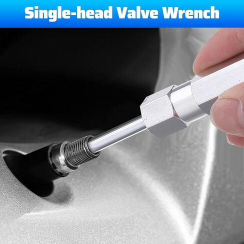 Magnetic Valve Stem Removal Tool, Aluminum-Valve Stem Removal Tool, Tire Valve Tools for Schrader Cores in Kuwait