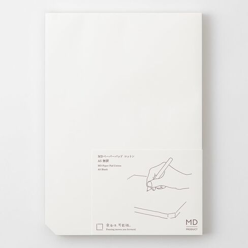 DESIGNPHIL 15237006 MD Paper Pad, Cotton A5, Unlined in Saudi Arabia