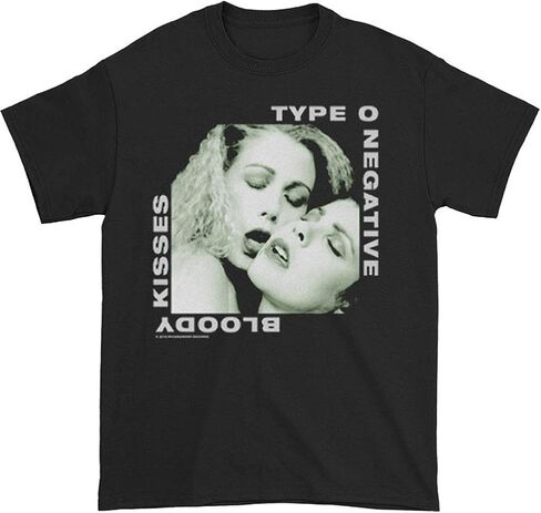 Type O Negative Men's Bloody Kisses T-Shirt Black | Officially Licensed Merchandise in Kuwait
