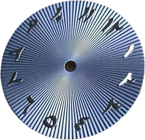WCC00816 28.5mm Watch Dial for NH35 NH36 NH70 Automatic Movement Replacement Arabic Numerals Face No Calendar in Kuwait