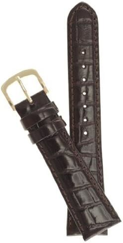 JP Leatherworks Mens Leather Watch Band in Saudi Arabia