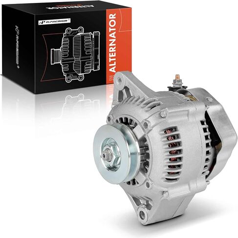 A-Premium Alternator Compatible with Toyota 4Runner/Pickup 1993-1995, 2.4L, Automatic Transmission, 12V 70A 1-Groove Pulley Clockwise, Replace# 2706035160, 101211-0200 in Saudi Arabia