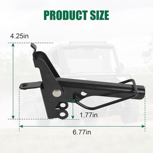 مجموعة مزلاج الباب الخلفي لليد اليسرى واليمنى متوافقة مع Polaris UTV Ranger 400 500 570 800 ETX EV EM1400 GEM LSV يستبدل # 1018849 1018850 in Saudi Arabia