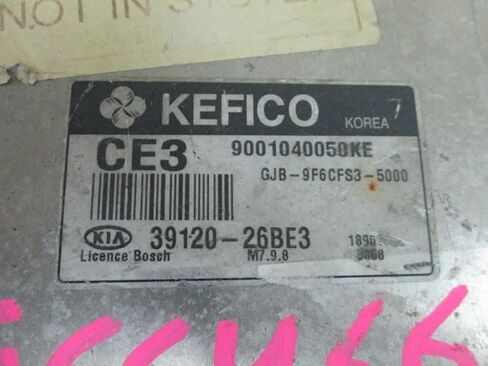 وحدة التحكم ECM للمحرك تناسب 09-10 متوافقة مع KIA Rio 39120-26BE3 3912026BE3 in Saudi Arabia