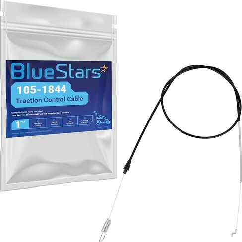BlueStars 946-1130 746-1130 Engine Control Cable - for MTD 946-1130 Troy Bilt TB120 TB270ES TB280ES TB542 TB566 Cub Cadet Yard Machine Lawn Mowers in Kuwait