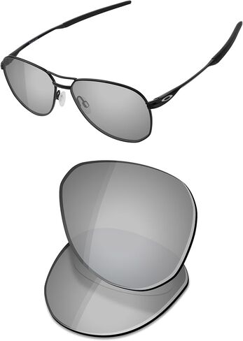 عدسات OSharp بديلة للنظارات الشمسية Oakley Contrail OO4147-57mm - مستقطبة عالية الدقة، عاكسة، حماية من الأشعة فوق البنفسجية، مناسبة تمامًا in Kuwait