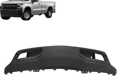 waltyotur Front Bumper Valance Replacement for Silverado 1500 2019 2020 2021 W/Tow Hook Hole W/Z71 Replacement for 84219073 in Saudi Arabia