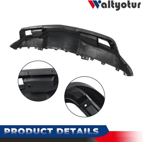 waltyotur Front Bumper Valance Replacement for Silverado 1500 2019 2020 2021 W/Tow Hook Hole W/Z71 Replacement for 84219073 in Saudi Arabia