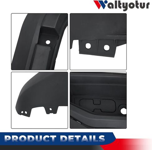 waltyotur Front Bumper Valance Replacement for Silverado 1500 2019 2020 2021 W/Tow Hook Hole W/Z71 Replacement for 84219073 in Saudi Arabia