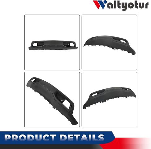 waltyotur Front Bumper Valance Replacement for Silverado 1500 2019 2020 2021 W/Tow Hook Hole W/Z71 Replacement for 84219073 in Saudi Arabia