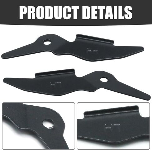 2Pcs 16840953 Bumper Bracket (Driver and Passenger Side), Replacement for Infiniti Q50 2014-2022, Replaces 622224GA0A 622234GA0A IN1033101 IN1032101 in Saudi Arabia
