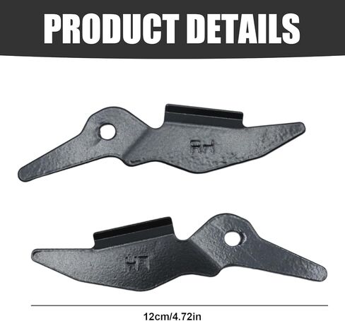 2Pcs 16840953 Bumper Bracket (Driver and Passenger Side), Replacement for Infiniti Q50 2014-2022, Replaces 622224GA0A 622234GA0A IN1033101 IN1032101 in Saudi Arabia