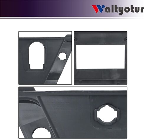 Rear Bumper Top Step Pad Cover Black with Tow with Park Assist Sensor Holes Replacement for F-150 2021 2022 2023 Replacement for ML3Z17B807DB in Saudi Arabia