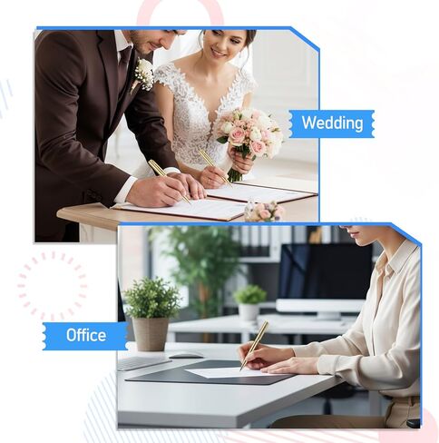 100 Pcs Small Ballpoint Pen 4 Inch Short Mini Gold Pens Bulk 1 mm Tiny Black Ink Ballpoint Smooth Writing Tool and Gift for Notebook Pockets Signature Notepads Business Office in Kuwait