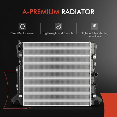 مجموعة رادياتير سائل تبريد المحرك A-Premium متوافقة مع كاديلاك CT4 CT5 2020 2021 2022 2023 2.0L in Saudi Arabia