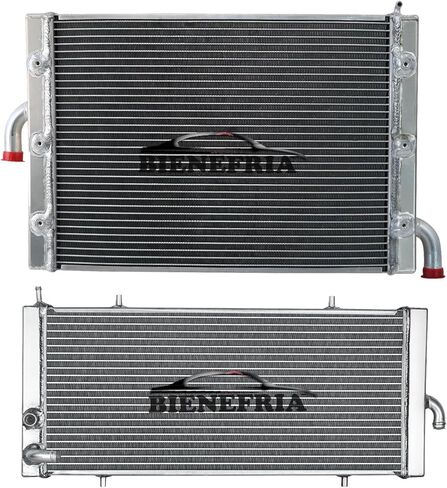 AA5052 Aluminum Radiator + Auxiliary Radiator for Polaris RZR XP/XP 4 2017-2021 Turbo/EPS/Turbo S in Kuwait