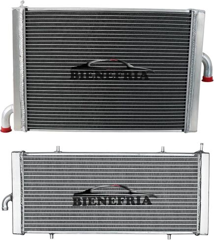 AA5052 Aluminum Radiator + Auxiliary Radiator for Polaris RZR XP/XP 4 2017-2021 Turbo/EPS/Turbo S in Kuwait