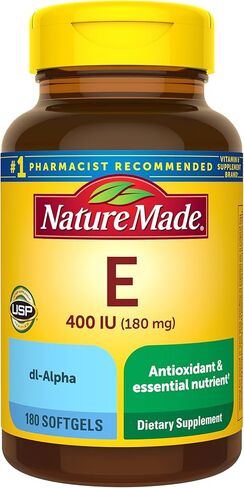 Nature Made dl-Alpha Vitamin E 400 IU Softgels 100 ea (Pack of 4) in Kuwait