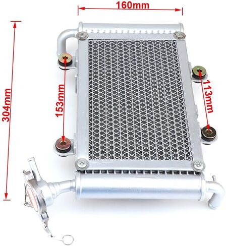 Radiator Cooler Cooler for 200cc 200cc 200cc 250cc BS200 BS200S-7 Bicycle distintivo in Saudi Arabia