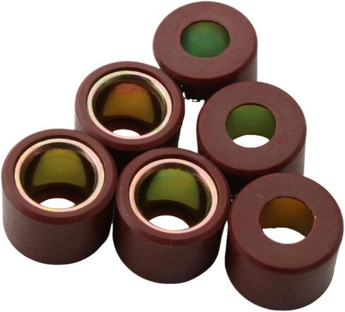 6 قطعة أوزان الأسطوانة المتغيرة 13.8 جرام 21x17 مللي متر متوافقة مع رامبلا 250cc 300cc CM849480 in Kuwait