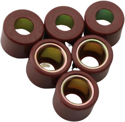 6 قطعة أوزان الأسطوانة المتغيرة 13.8 جرام 21x17 مللي متر متوافقة مع رامبلا 250cc 300cc CM849480 in Kuwait