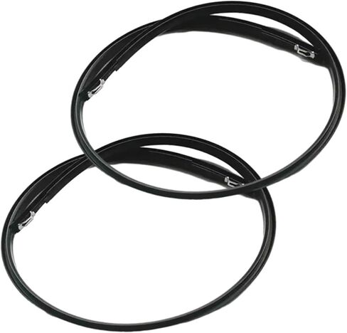 2PCS Rubber Car Roof Drip Finish Moulding Seal Strips for Honda Fit Hatchback 2005 2006 2007 2008 74306SAA003 74316SAA003 distintivo in Saudi Arabia