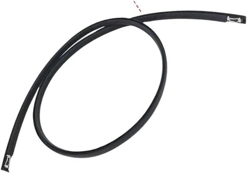 2PCS Rubber Car Roof Drip Finish Moulding Seal Strips for Honda Fit Hatchback 2005 2006 2007 2008 74306SAA003 74316SAA003 distintivo in Saudi Arabia