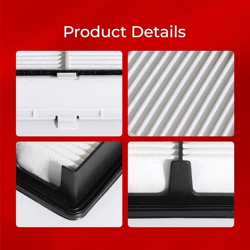 Engine & Cabin Air Filter Kit Compatible with 2019-2024 Mazda CX-30, 2019-2025 Mazda 3, 2023-2025 CX-50 | Replace BDGF-61-J6X, PAH9-13-3A0A | Includes Mazda CX30 Cabin Air Filter-Equivalent Models in Kuwait