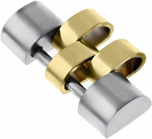 Ewatchparts JUBILEE WATCH BAND LINK FOR MENS COMPATIBLE WITH ROLEX DATEJUST 1601 16233 16234 TWO TONE PLATED in Kuwait