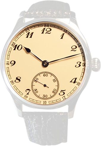 لوحة قرص الساعة 38.9 ملم الثانية عند الساعة 6 لقطع غيار حركة ETA 6498 ST36 in Kuwait